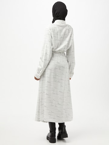 LOOKS by Wolfgang Joop Sukienka koszulowa w kolorze biały