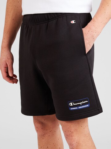 Champion Authentic Athletic Apparel Normalny krój Spodnie w kolorze czarny