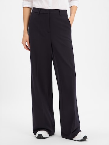 Cambio Loosefit Bügelfaltenhose 'Alexis' in Blau: Vorderseite
