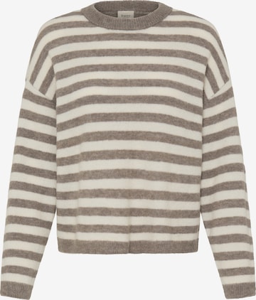 Fransa Pullover i brun: forside