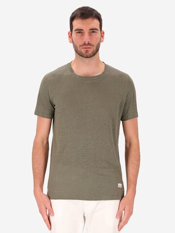 Maglietta di Distretto12 in verde: frontale