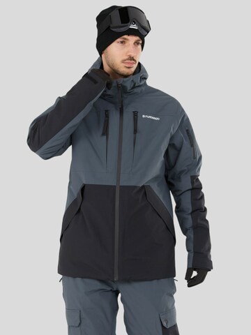 Fundango Outdoorjas 'Baily ' in Blauw: voorkant