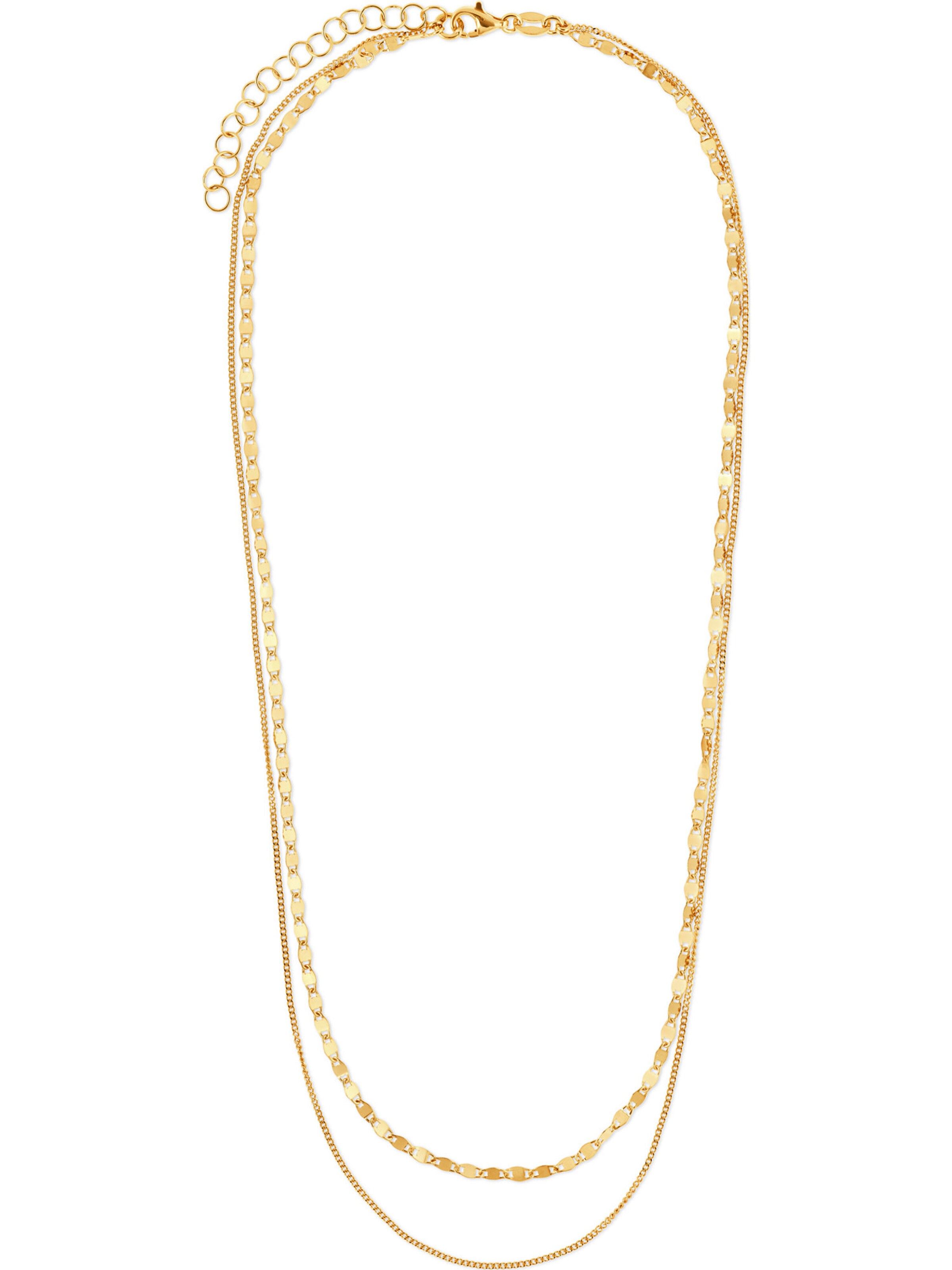 FAVS Kette in Gelb: Vorderseite