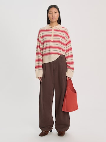 EDITED Sweter 'Gerit Jumper' w kolorze szary
