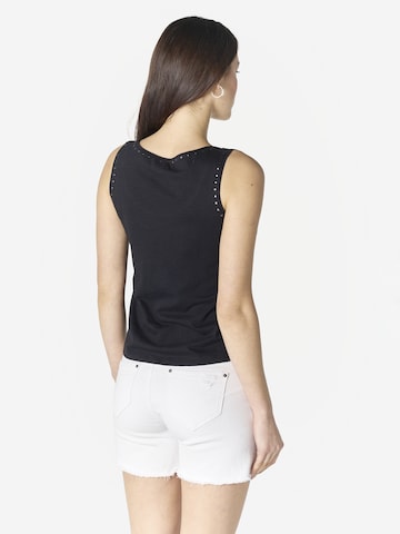 KOROSHI Top w kolorze czarny