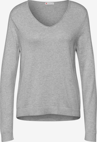 STREET ONE Pullover in Grau: Vorderseite