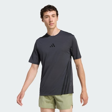 ADIDAS TERREX - Camisa funcionais 'Xperior' em cinzento: frente