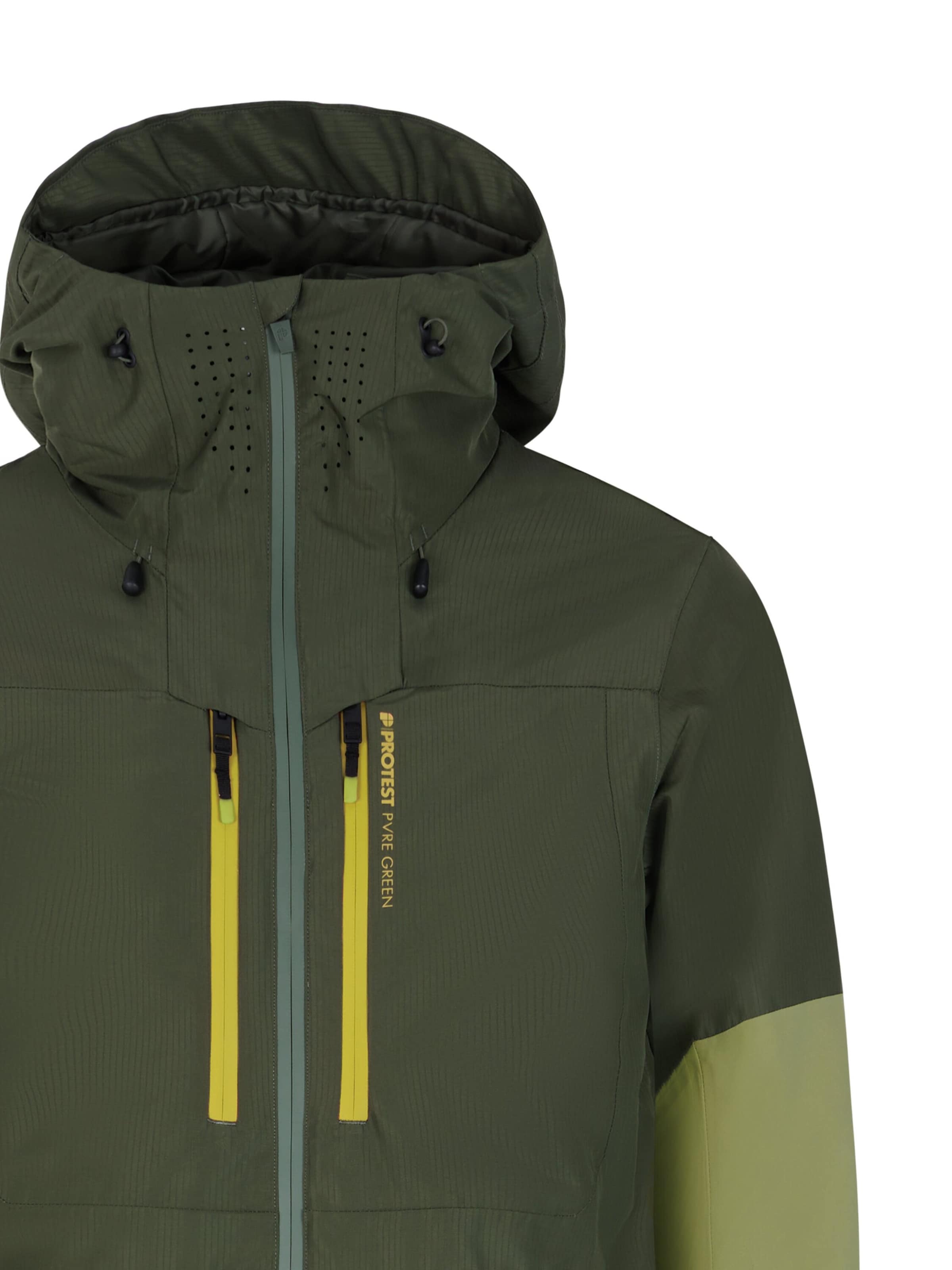 PROTEST Sportjacke 'PRTZoot'‌‌‌‌‌‌‌‌‌‌ in Grün