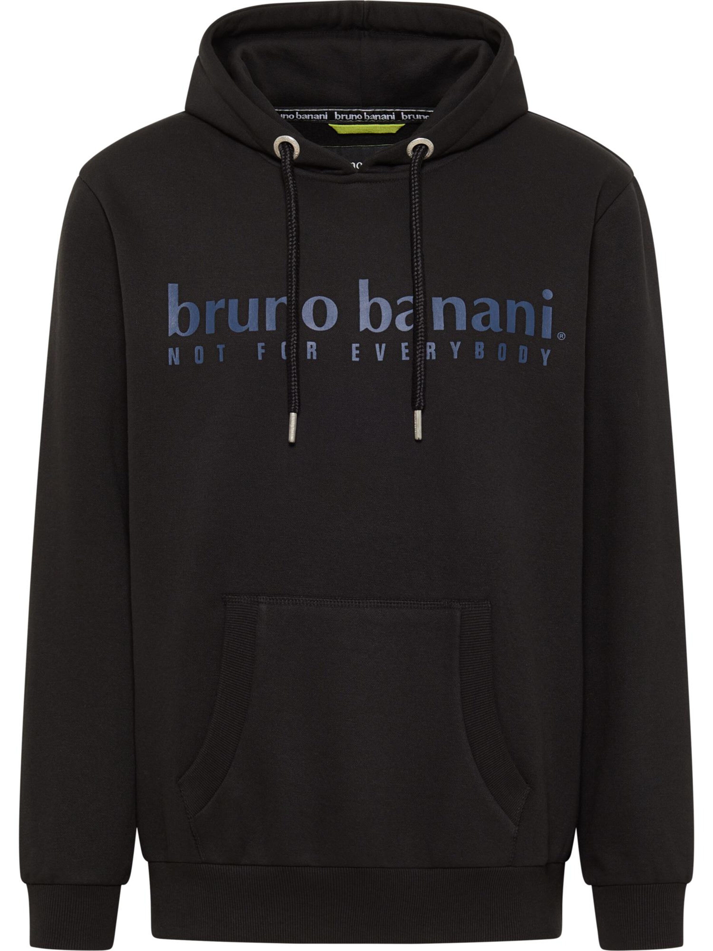 Bruno Banani Sweatshirt 'CARVER' in Black: front
