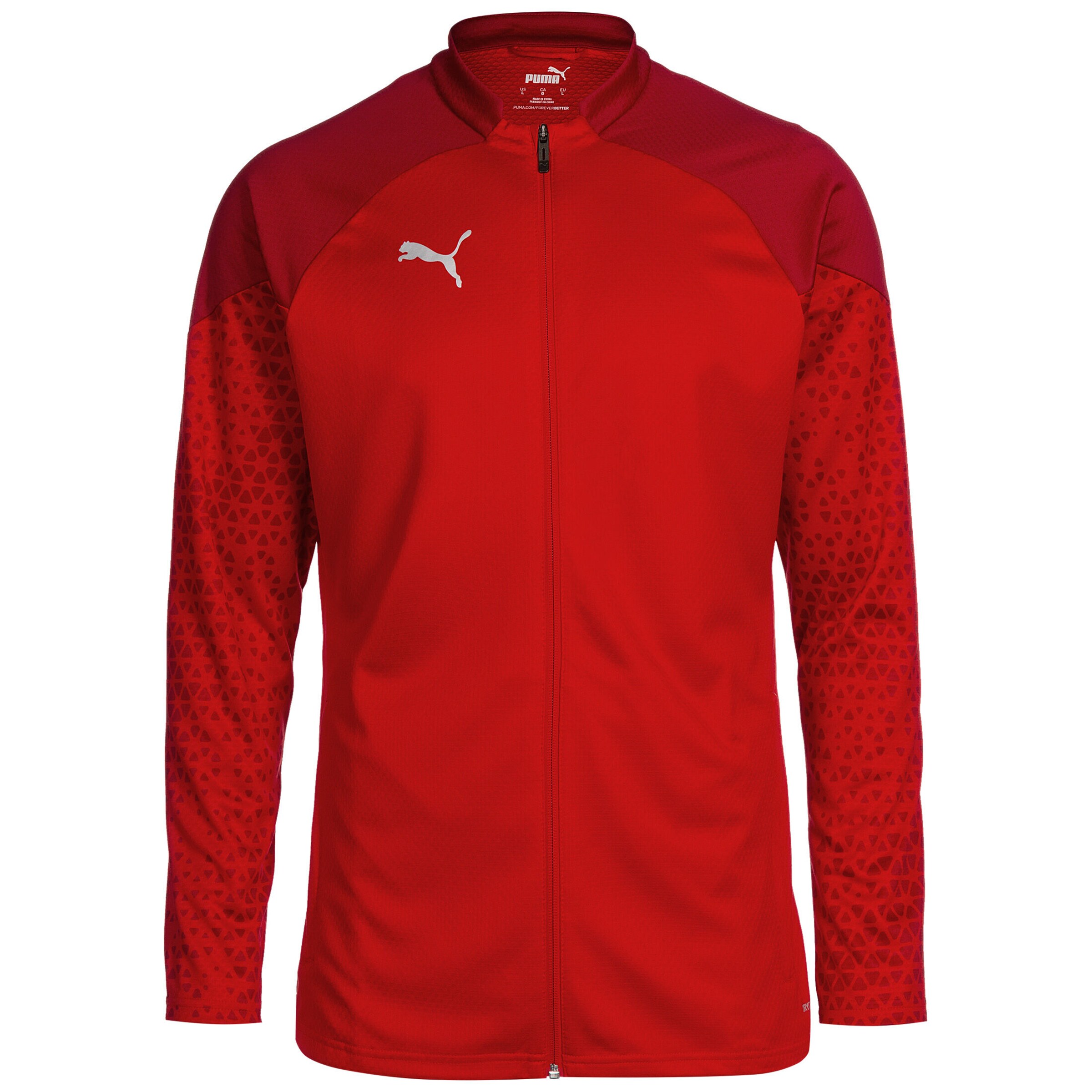 PUMA Sportjacke in Rot: Vorderseite
