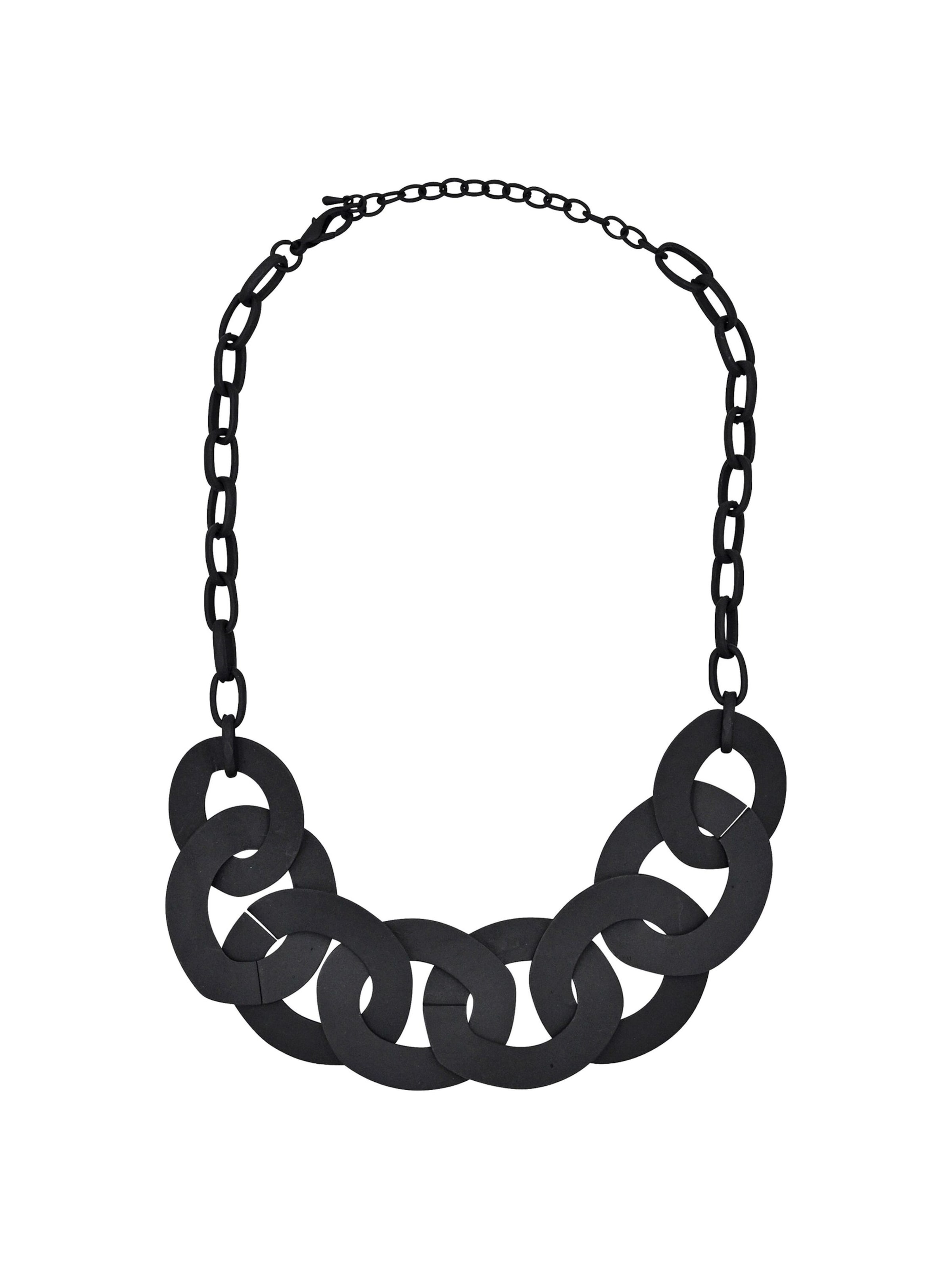 Steuer Necklace in Black: front
