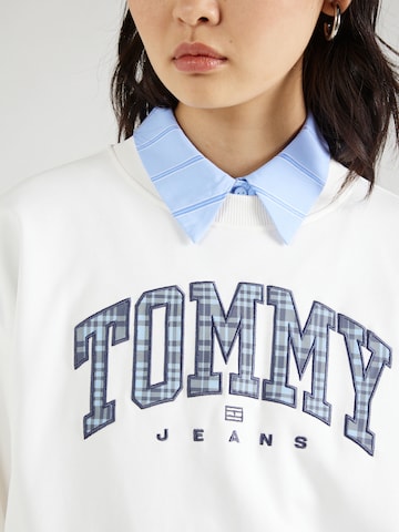 Tommy Jeans Sweatshirt in Weiß
