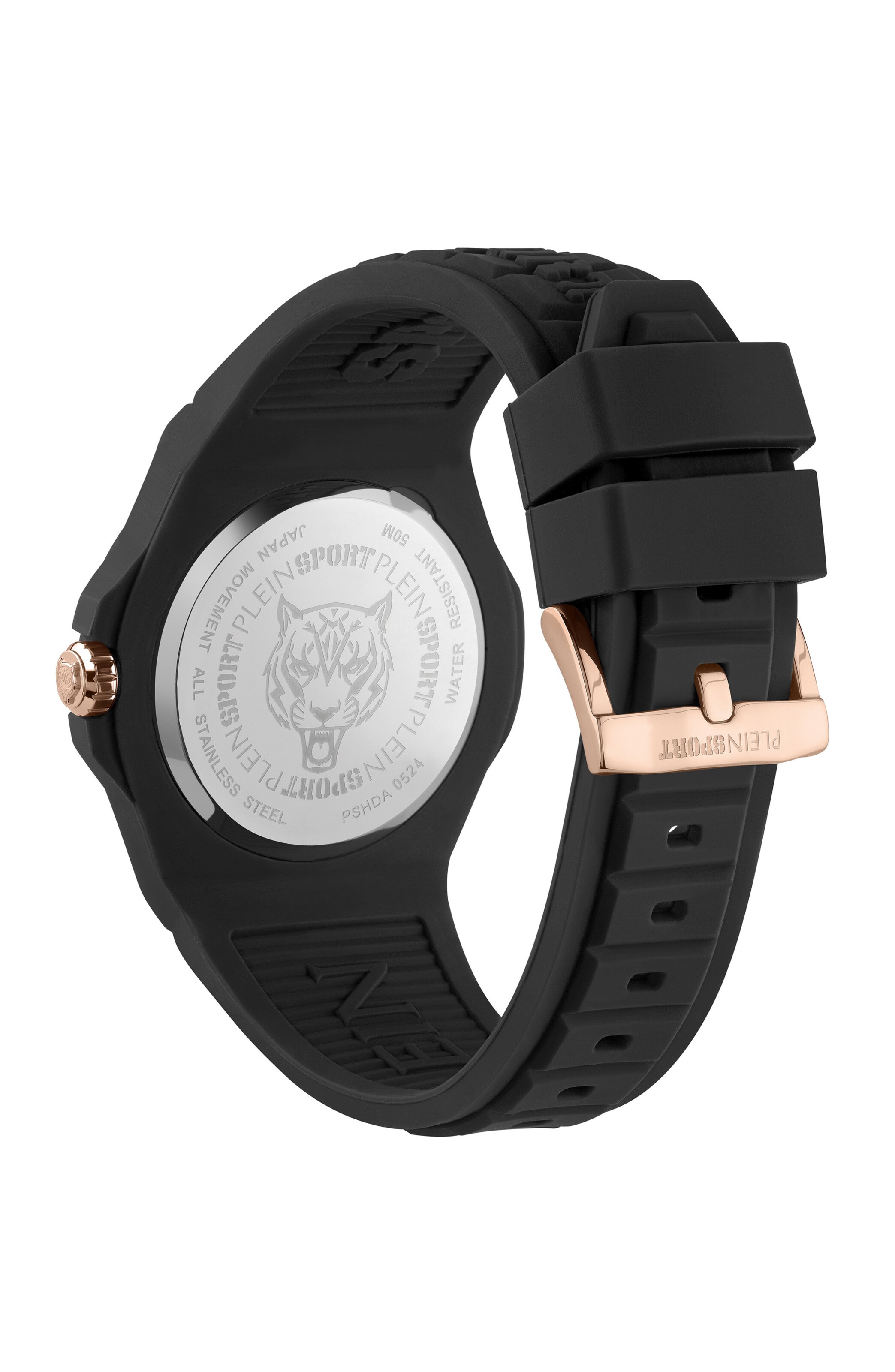 Plein Sport Analoguhr 'New Fearless' in Schwarz