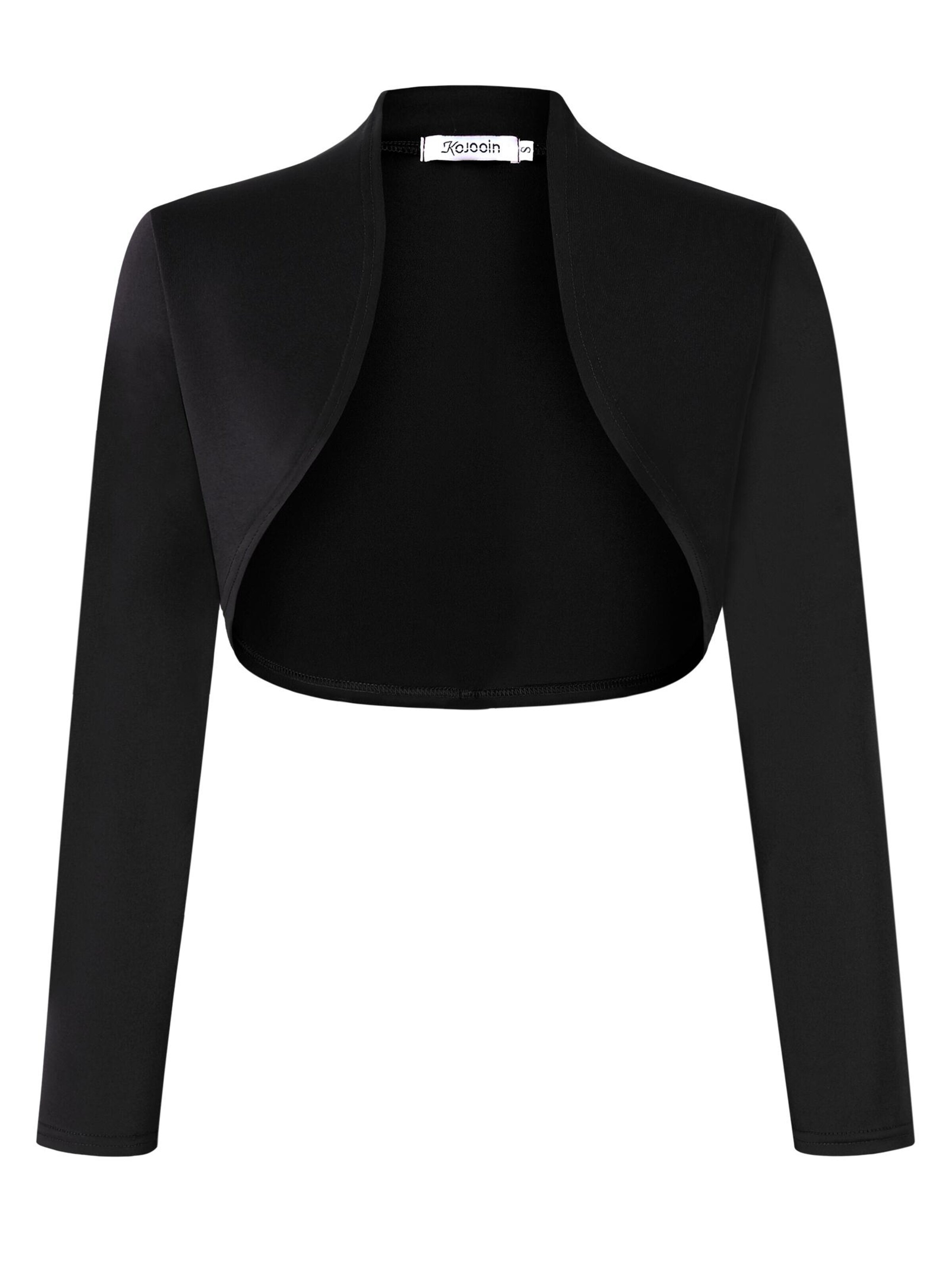 Yesfashion Bolero in Black: front