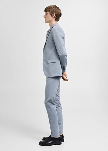 MANGO MAN Slim fit Business blazer 'Paris' in Blue