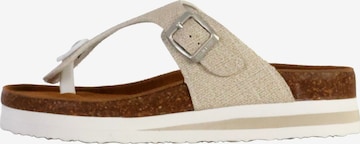 Mule terre de marins en beige : devant