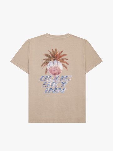T-Shirt BLUE SKY INN en beige