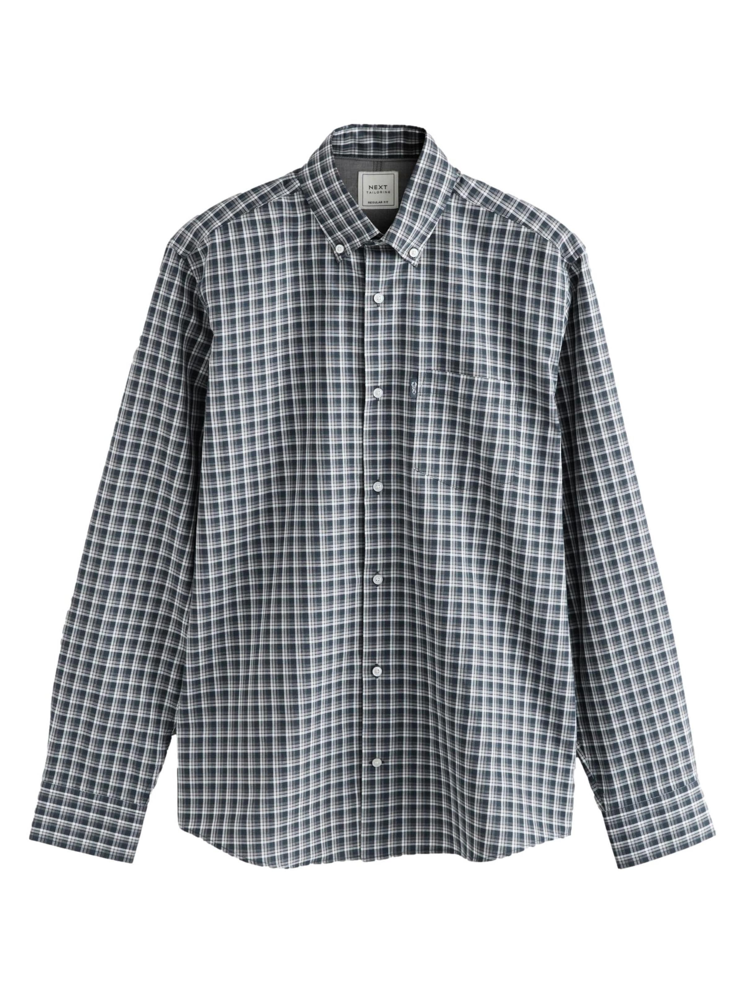 Next Regular Fit Hemd in Blau: Vorderseite