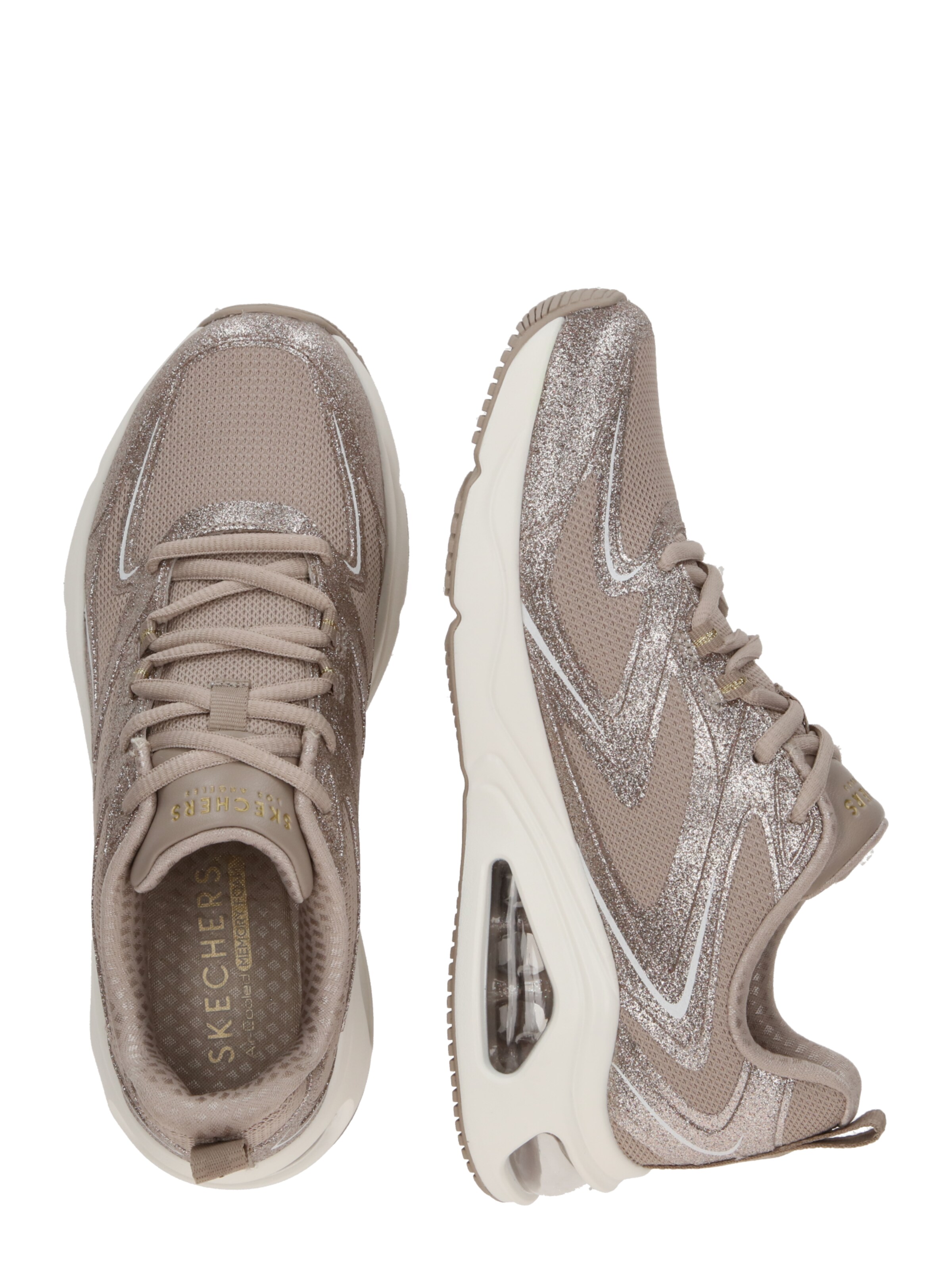 SKECHERS Madalad ketsid 'Tres-Air Uno', värv hall