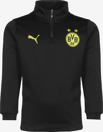 PUMA Sportief sweatshirt in Zwart: voorkant