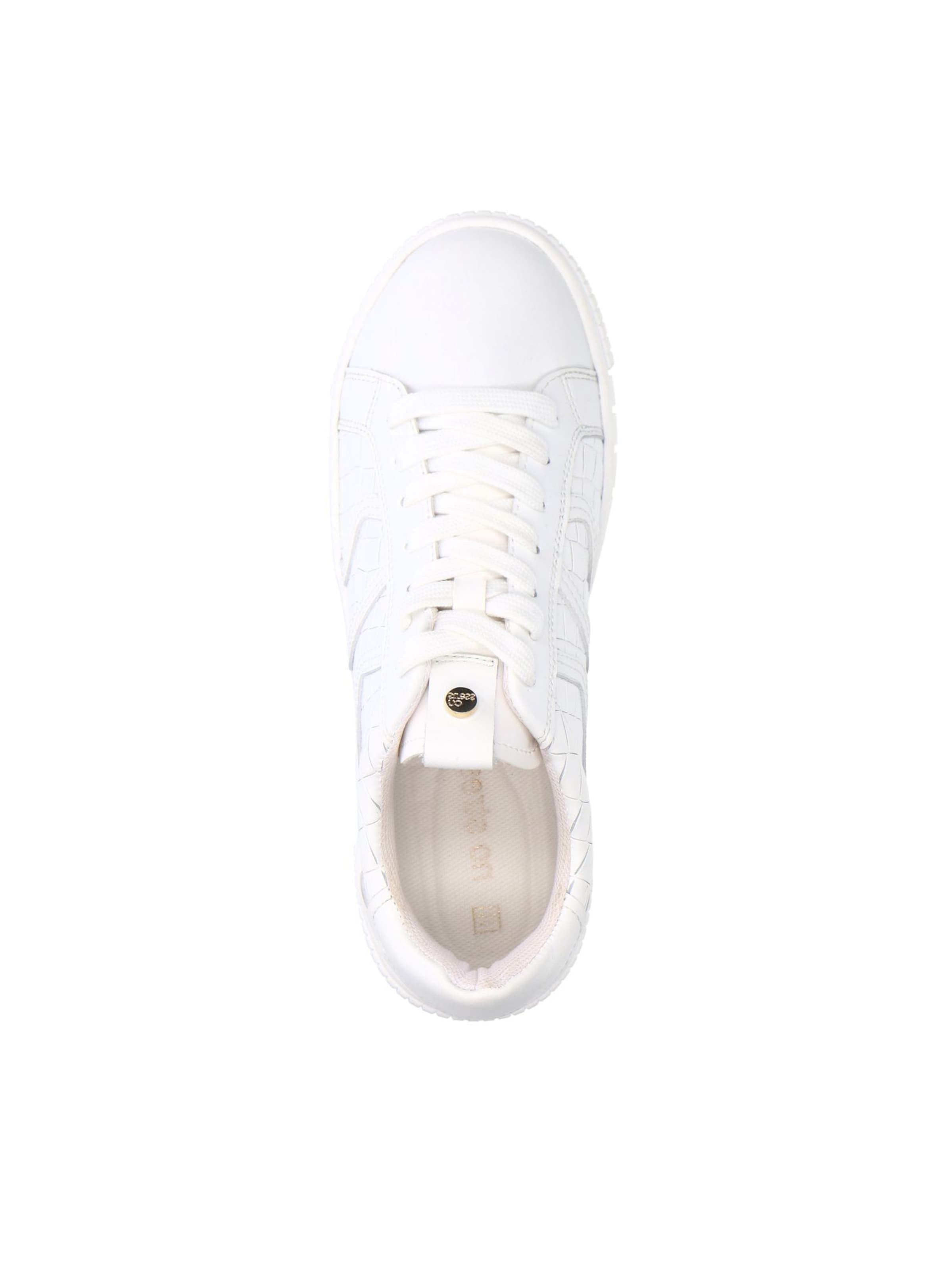 Baskets basses MANFIELD en blanc