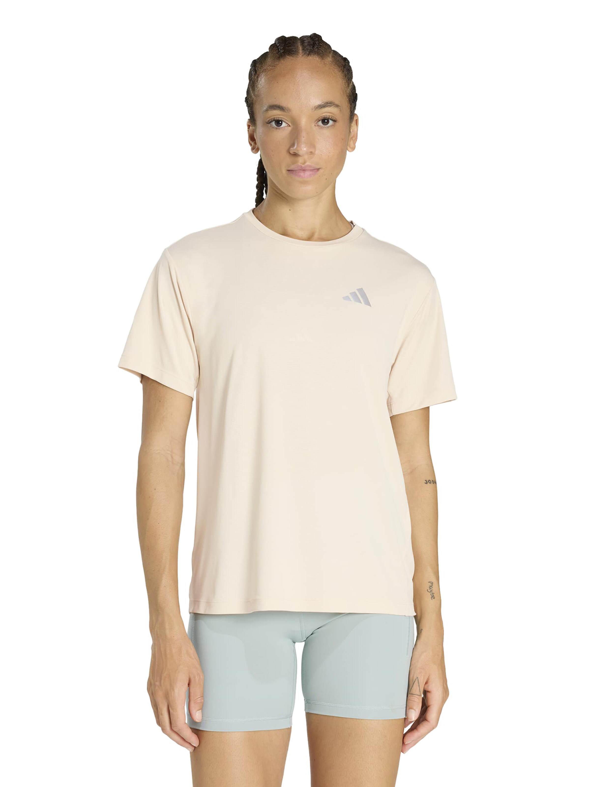 T-shirt fonctionnel 'Adi365 Essentials' ADIDAS PERFORMANCE en beige : devant