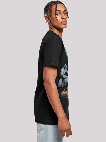 F4NT4STIC Shirt 'Batman Close Up' in Zwart