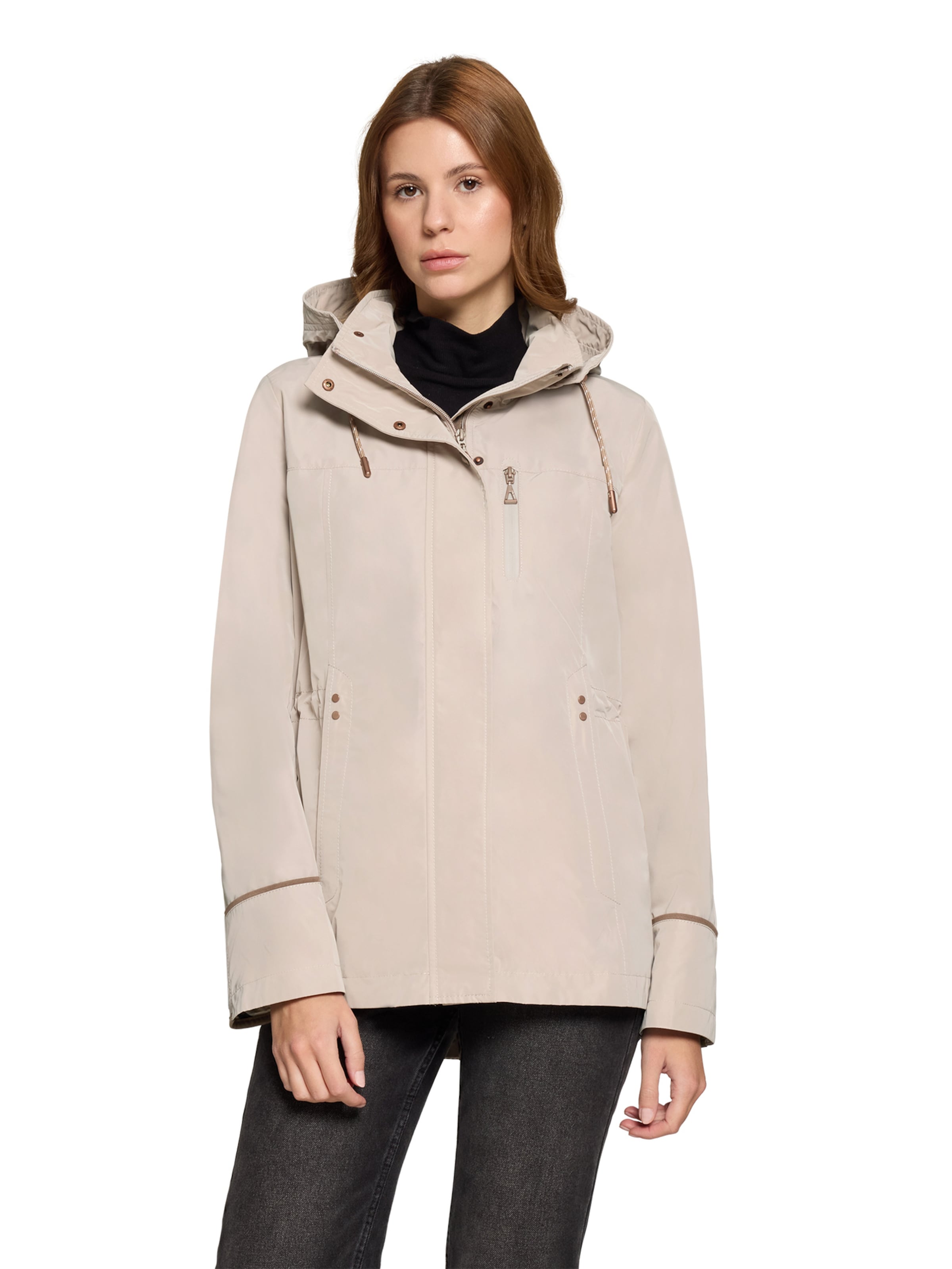 GIL BRET Between-Season Jacket in Beige: front