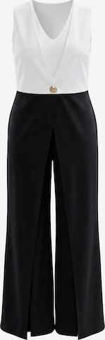 Ulla Popken Jumpsuit in Black: front