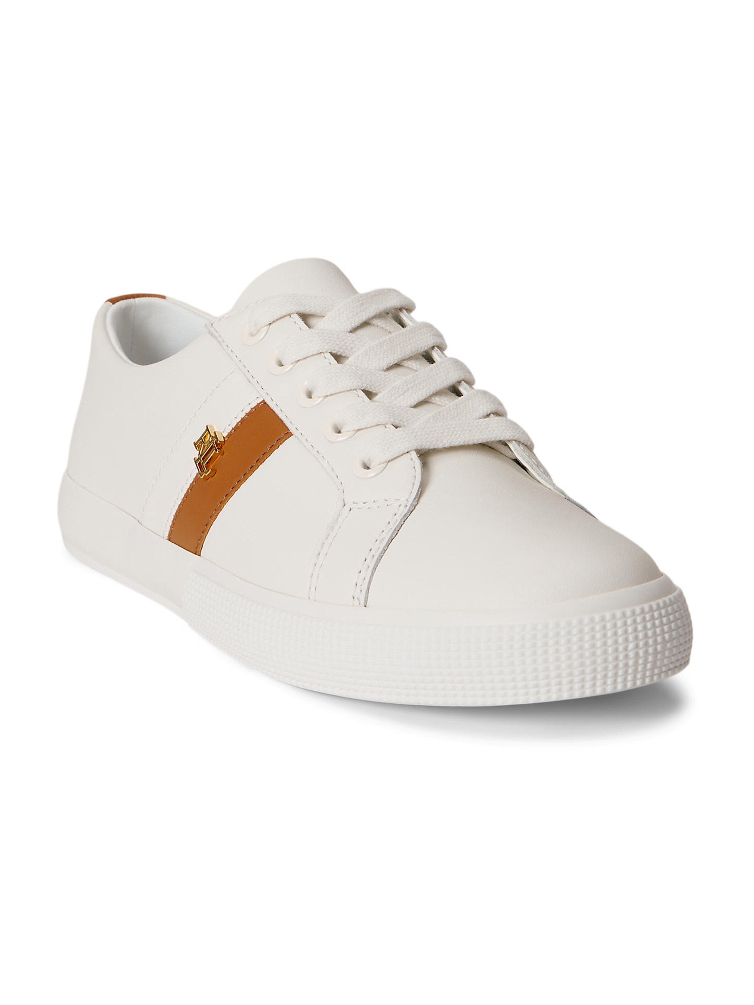 Sneaker low 'JANSON II' de la Lauren Ralph Lauren pe alb: față