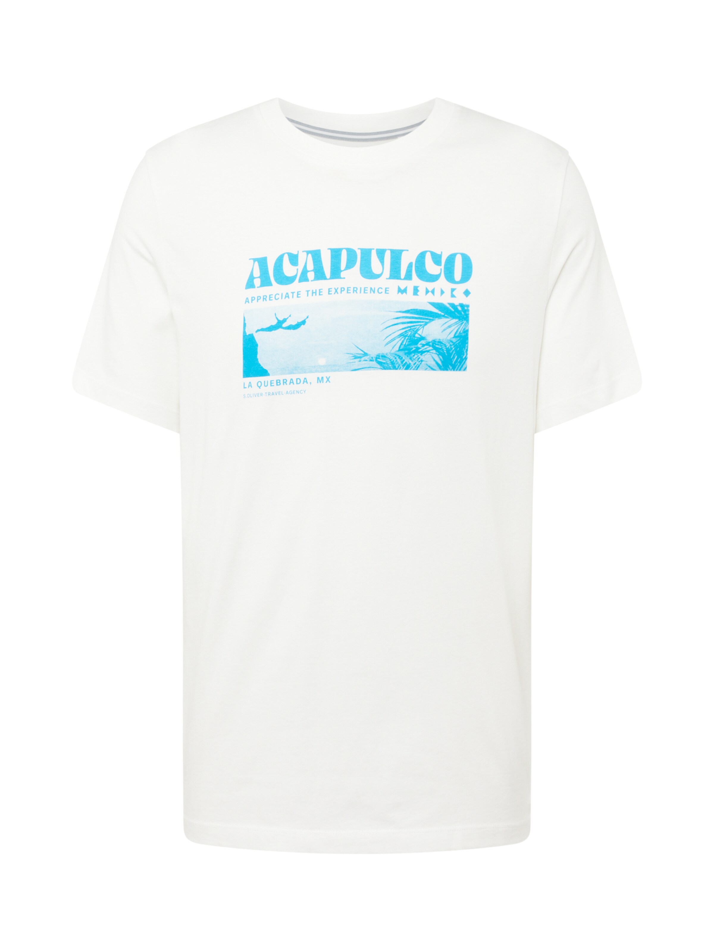 s.Oliver T-Shirt in Weiß: Vorderseite