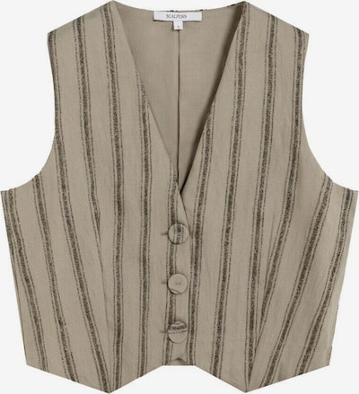 Scalpers Pukuliivi värissä tummabeige / luonnonvalkoinen, Tuotenäkymä