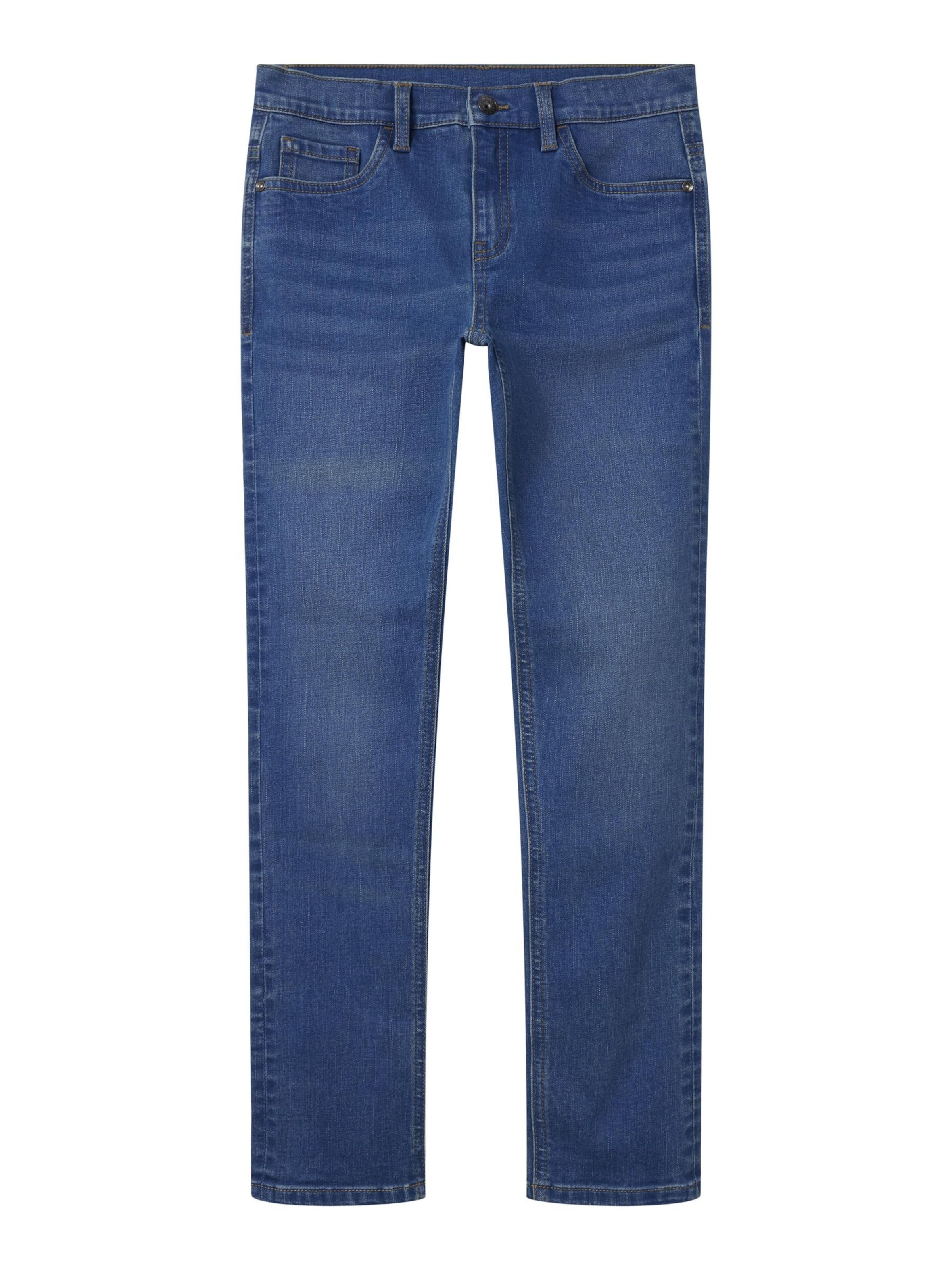 TWO SOON Liibuv Teksapüksid, värv sinine: eest vaates