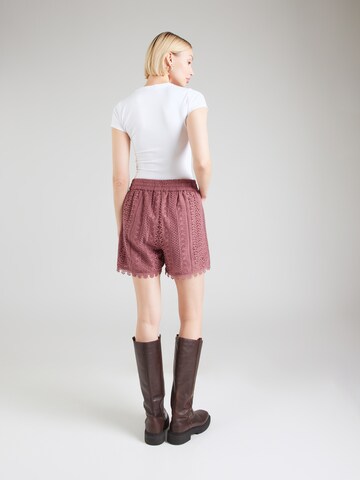 ONLY Regular Trousers in Pink