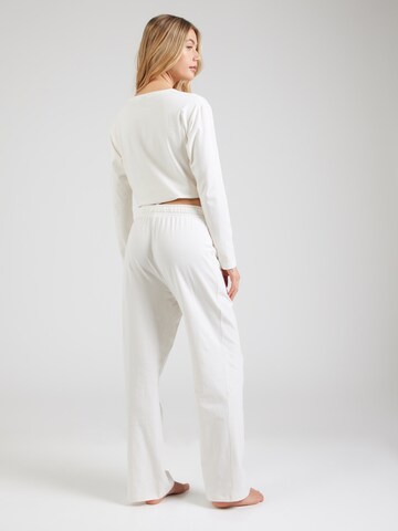 Pantalon de pyjama 'CI' BOSS en blanc