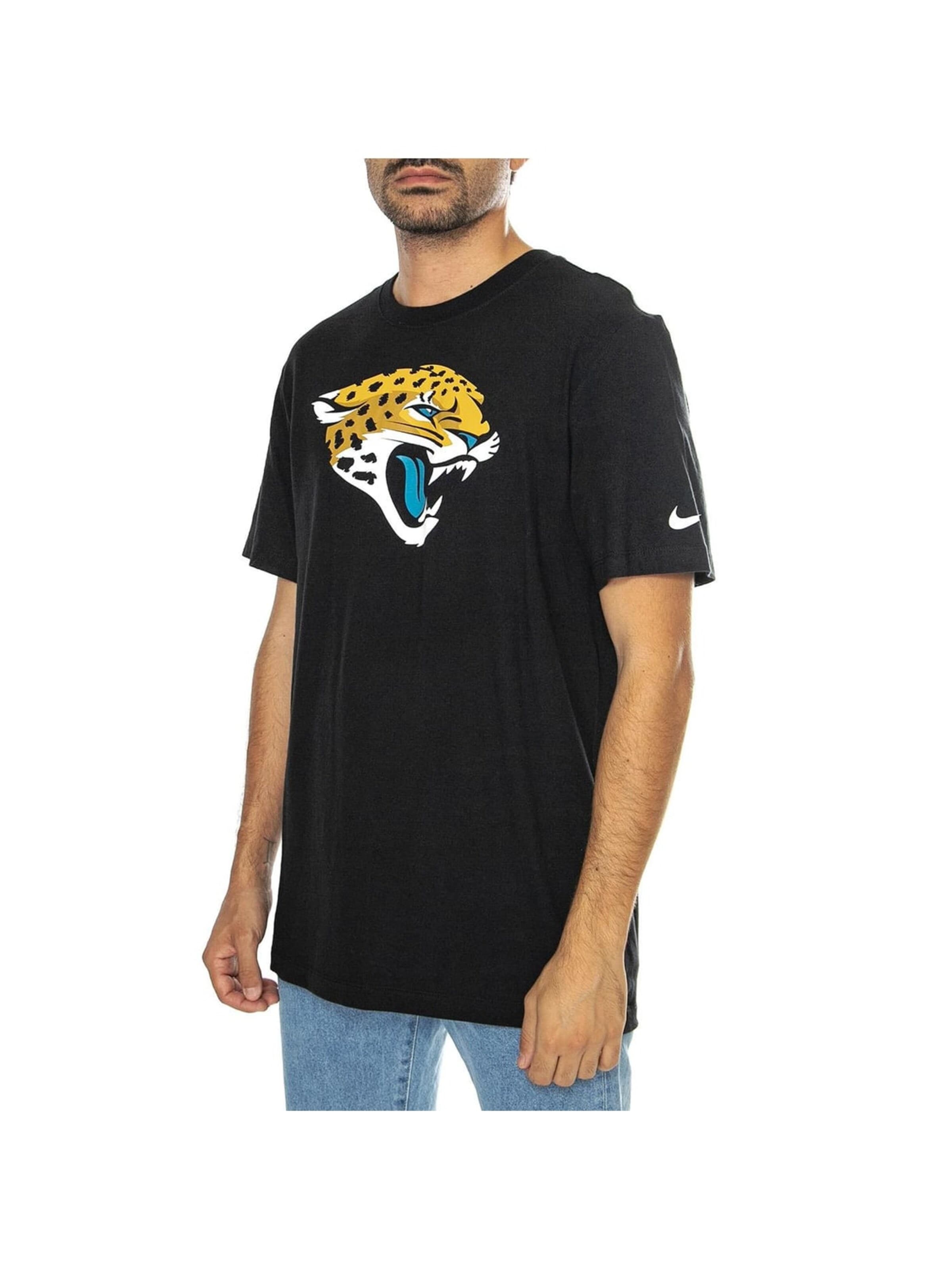NIKE Shirt 'SS Essential Jackson Jaguars Black' in Black
