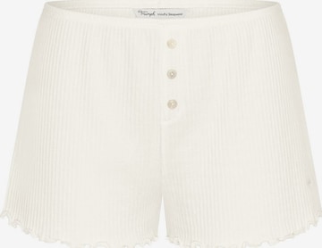 TRIUMPH Schlafshort ' Red Label Mix & Match ' in Weiß: Vorderseite