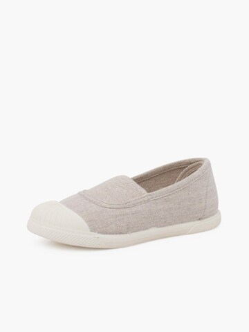 Pantoufle Pisamonas en gris : devant