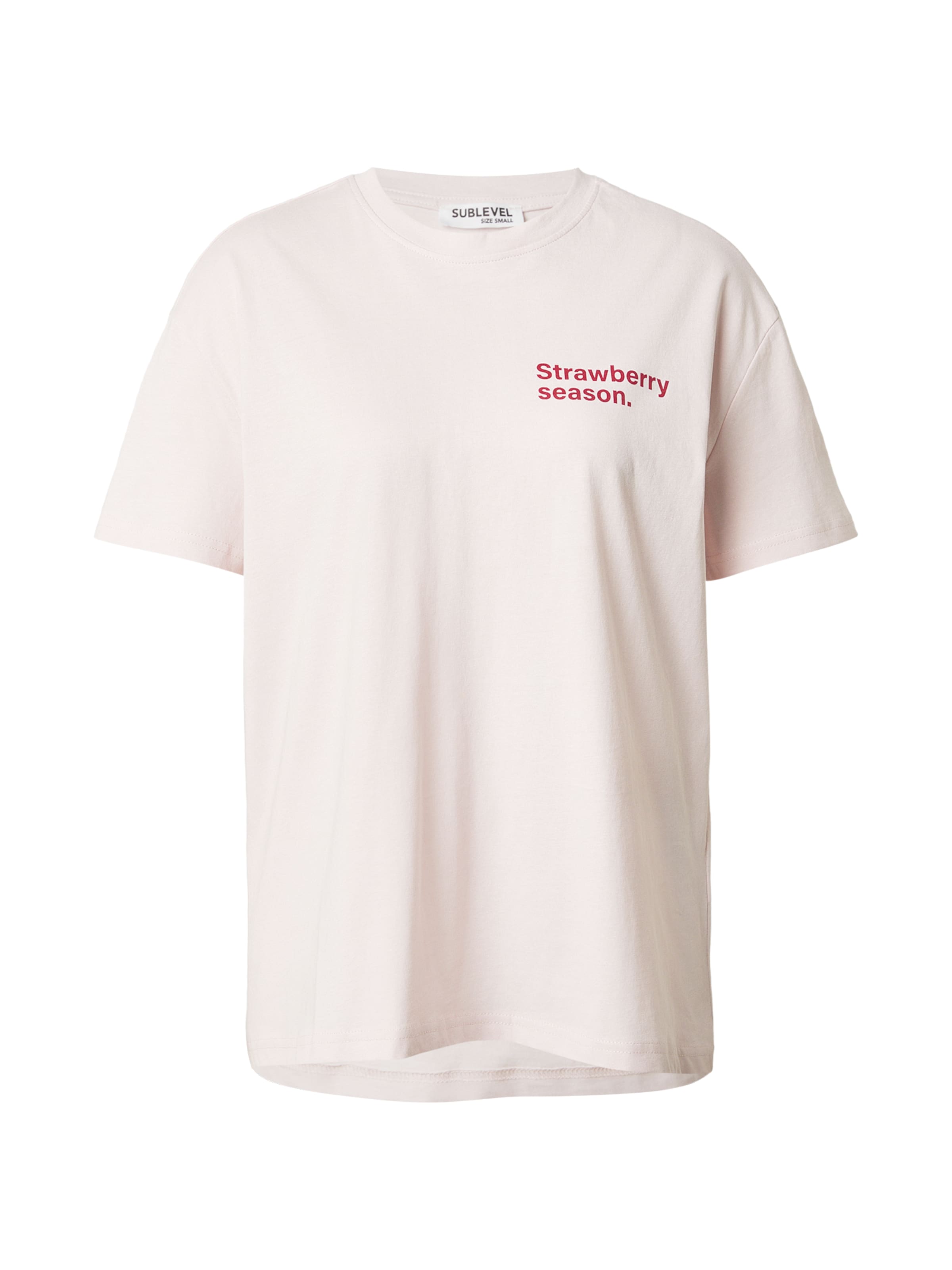 Sublevel T-shirt i rosa: framsida