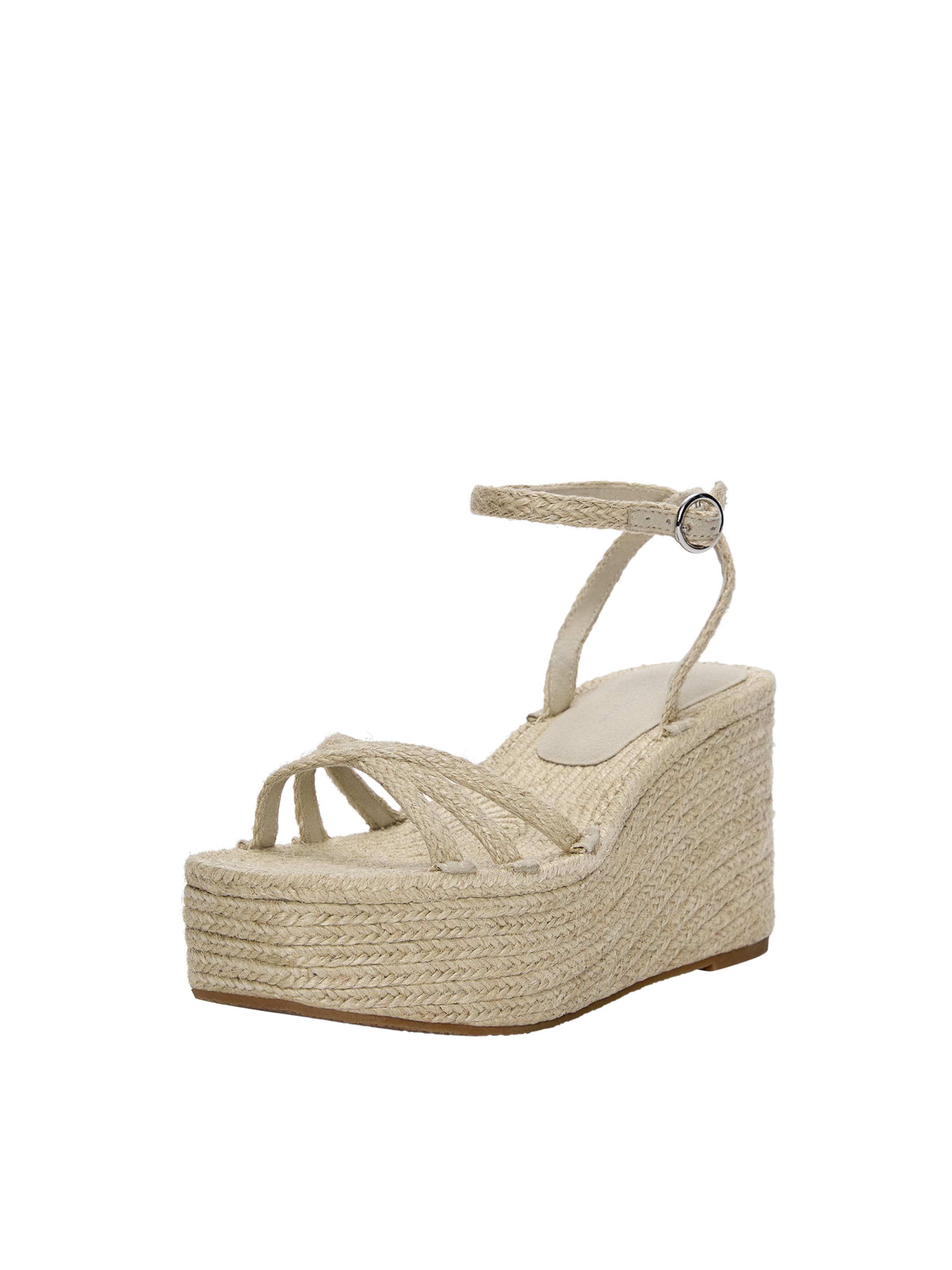 Pull&Bear Sandály – bílá: přední strana