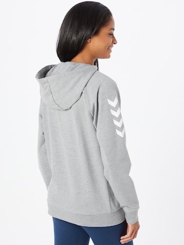 Hummel Athletic Zip-Up Hoodie in Grey