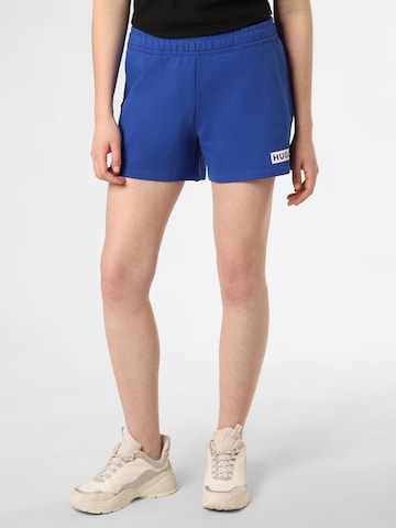 HUGO Regular Broek ' Classic Shorts_B_1 ' in Blauw: voorkant