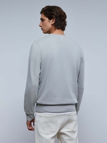 Scalpers Sweatshirt 'Engraving' in Grijs