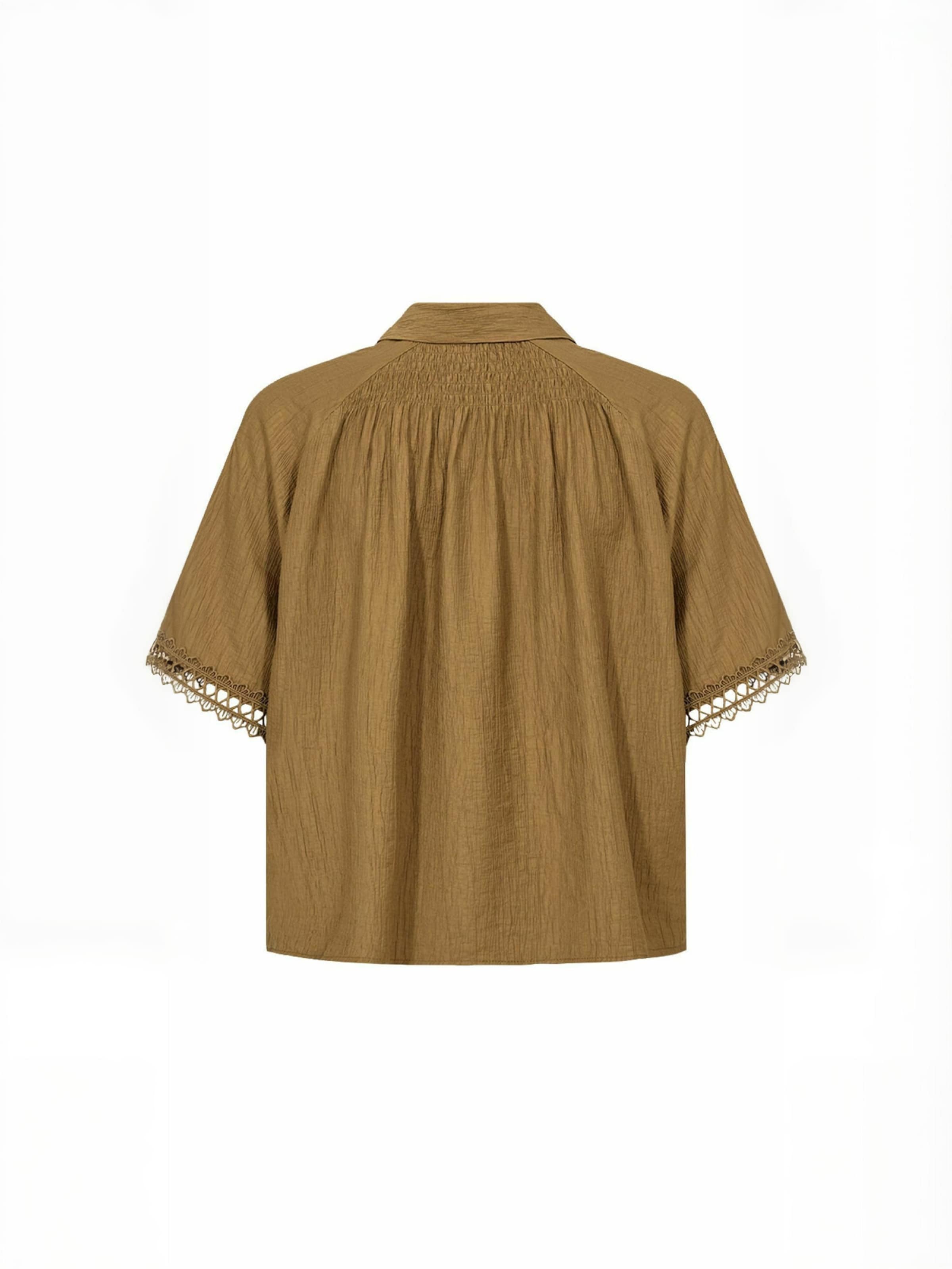 Soyaconcept - Camisa ' SC-FABRINA ' em castanho