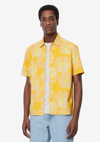 Marc O'Polo Regular fit Button Up Shirt in Yellow: front