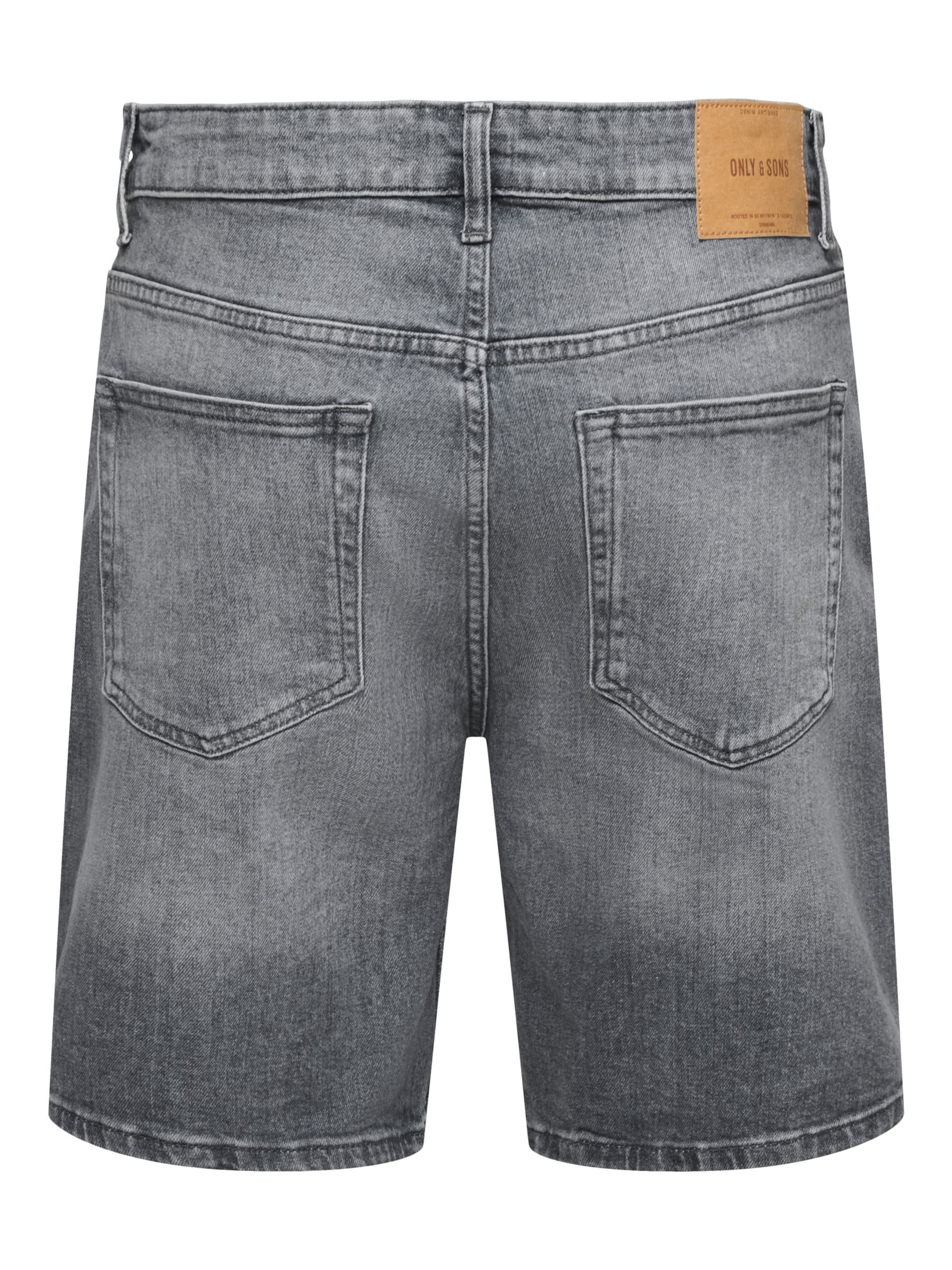 Only & Sons regular Jeans 'ONSEDGE' i grå