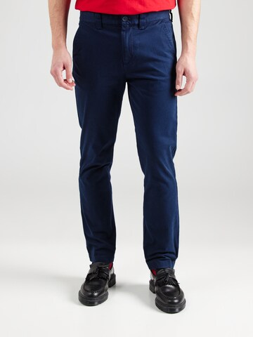 regular Pantaloni chino 'Austin' di Tommy Jeans in blu: frontale