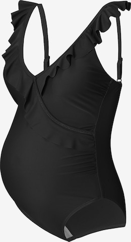 Noppies Bralette Swimsuit 'Sima' in Black: front