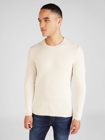 NOWADAYS Пуловер в бяло: отпред