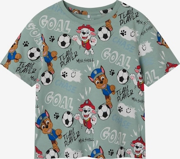 NAME IT Paita 'NMMJUBI' värissä vihreä: etupuoli